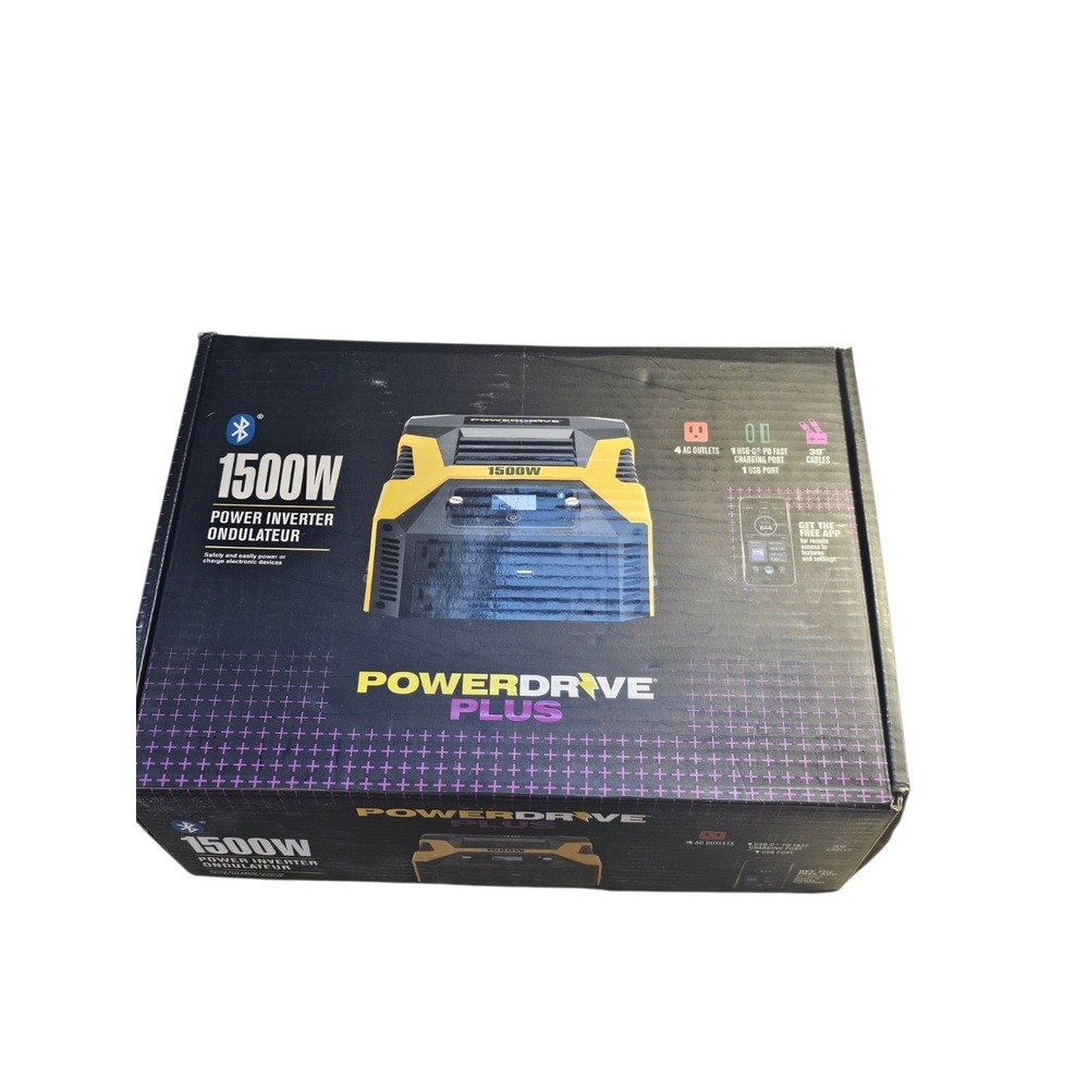 Powerdrive Plus PWD1500P 1500W Bluetooth Power Inverter